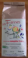 Quantité de sucre dans Farine de blé complète T110