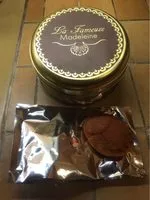Quantité de sucre dans La Fameuse Madeleine