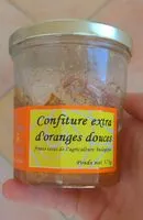 चीनी की मात्रा Confiture extra d'oranges douces