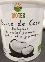 Sucre et nutriments contenus dans Bioter