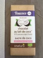 Sucre et nutriments contenus dans Toucoco