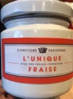 Suhkru kogus sees Fraise unique