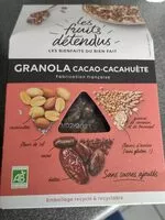 Zuckermenge drin Granola Cacao - Cacahuète