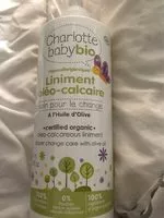 Sucre et nutriments contenus dans Charlotte baby bio