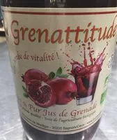 Sucre et nutriments contenus dans La grenattitude