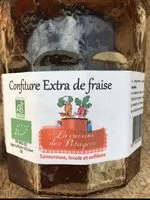 चीनी की मात्रा Confiture extra fraise