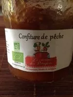 चीनी की मात्रा Confiture de pêche 