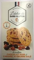 Quantité de sucre dans Cookies chocolat noir & caramel au beurre salé