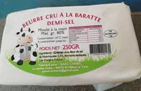 Sucre et nutriments contenus dans Gaec cherel