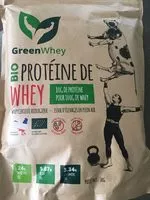 Sucre et nutriments contenus dans Green whey