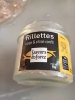 Sucre et nutriments contenus dans Saveurs du forez