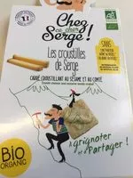 Quantité de sucre dans Les croustilles de Serge