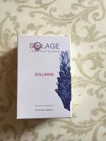 Sucre et nutriments contenus dans Solage