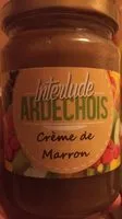 Sucre et nutriments contenus dans Interlude ardechois