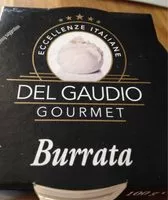 Sucre et nutriments contenus dans Del gaudio gourmet