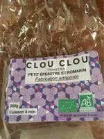 Sucre et nutriments contenus dans Clouclou