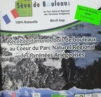 Sucre et nutriments contenus dans Seve de bouleau