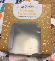 Quantité de sucre dans Quiche Poireau Parmesan