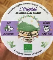 Sucre et nutriments contenus dans La petite fromagerie vegetale