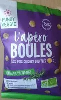 Amount of sugar in L'apéro boule au pois chiche