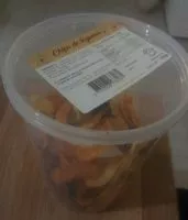 Quantité de sucre dans Chips de légumes