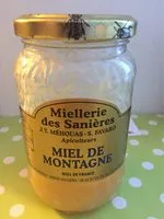 Sucre et nutriments contenus dans Miellerie des sanieres