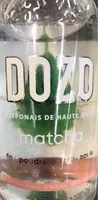 Sucre et nutriments contenus dans Dozo