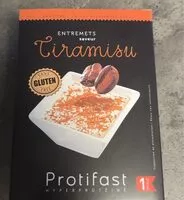 Cantidad de azúcar en entremets saveur tiramisu