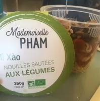 Sucre et nutriments contenus dans Madame pham