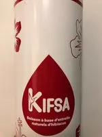 Sucre et nutriments contenus dans Kifsa