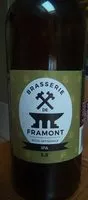 Sucre et nutriments contenus dans Brasserie de framont