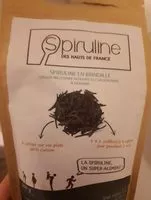 Sucre et nutriments contenus dans Spiruline des hauts de france