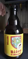 Quantité de sucre dans Bière de Meaux, blonde