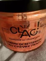 Sucre et nutriments contenus dans Clac