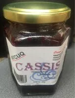 İçindeki şeker miktarı Cassis (confiture)