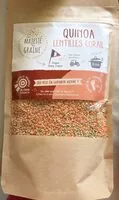 Suhkru kogus sees Mélange quinoa / lentilles corail