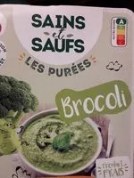 Sucre et nutriments contenus dans Sains et saufs