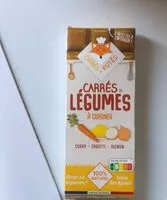 Suhkru kogus sees Carrés Curry Carotte Oignon