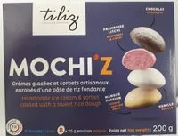Amount of sugar in Mochi 'z