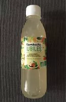 Zuckermenge drin Kombucha pomme curcuma