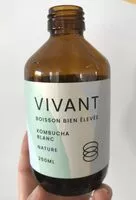 Sucre et nutriments contenus dans Vivant kombucha