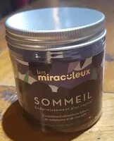 Sucre et nutriments contenus dans Le miraculeux