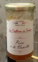 चीनी की मात्रा Confiture poire a la vanille