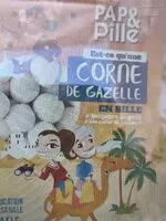 Sucre et nutriments contenus dans Papetpille