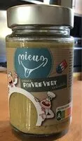 Suhkru kogus sees Sauce condimentaire poivre-vert et échalote