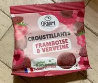 Zuckermenge drin Croustillants framboise & verveine