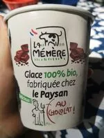 Sokerin määrä sisällä Glace chocolat 100% bio