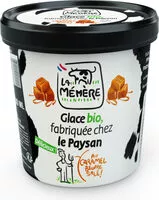 Sokerin määrä sisällä Glace caramel au beurre salé bio