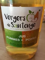 Sucre et nutriments contenus dans Vergers de saintonge