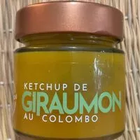 Quantité de sucre dans Ketchup de Giraumon au Colombo